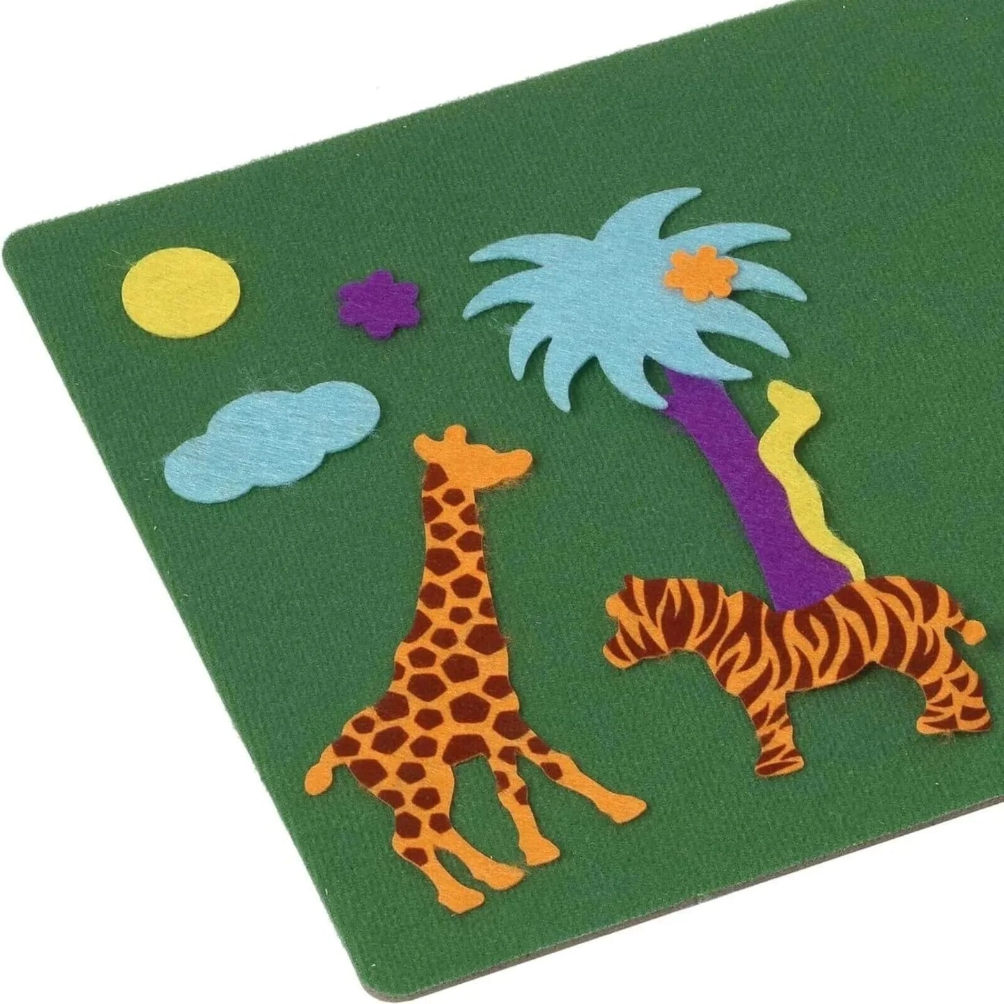 Peterkin Fuzzy Felt Retro - Jungle - mezetto ebebek ebebek
