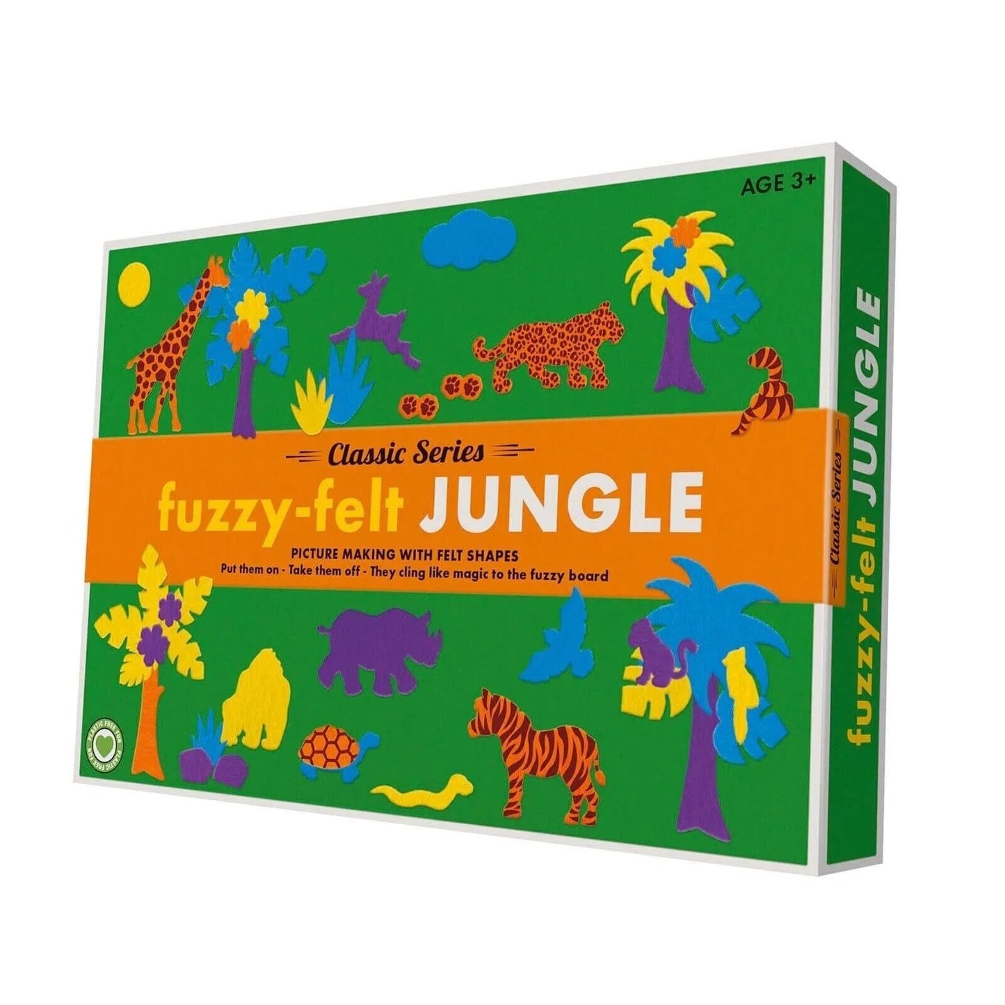 Peterkin Fuzzy Felt Retro - Jungle - mezetto ebebek ebebek