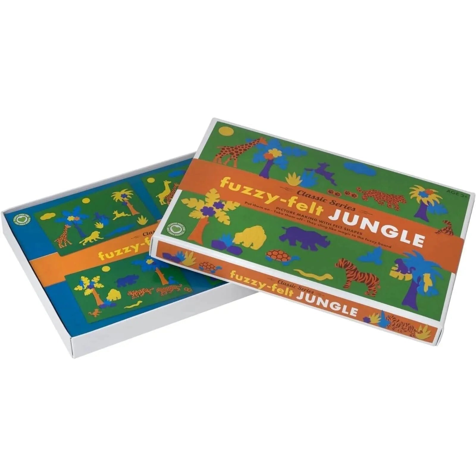 Peterkin Fuzzy Felt Retro - Jungle - mezetto ebebek ebebek