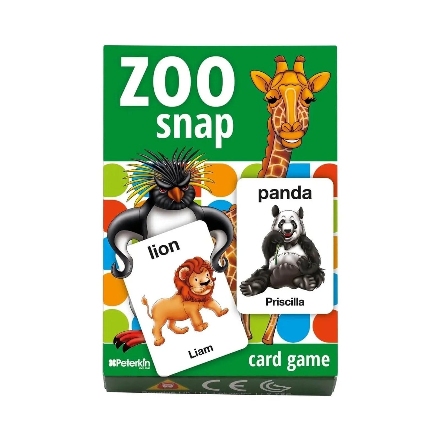 Peterkin Snap Card Game Set - Pack of 4 - mezetto ebebek ebebek