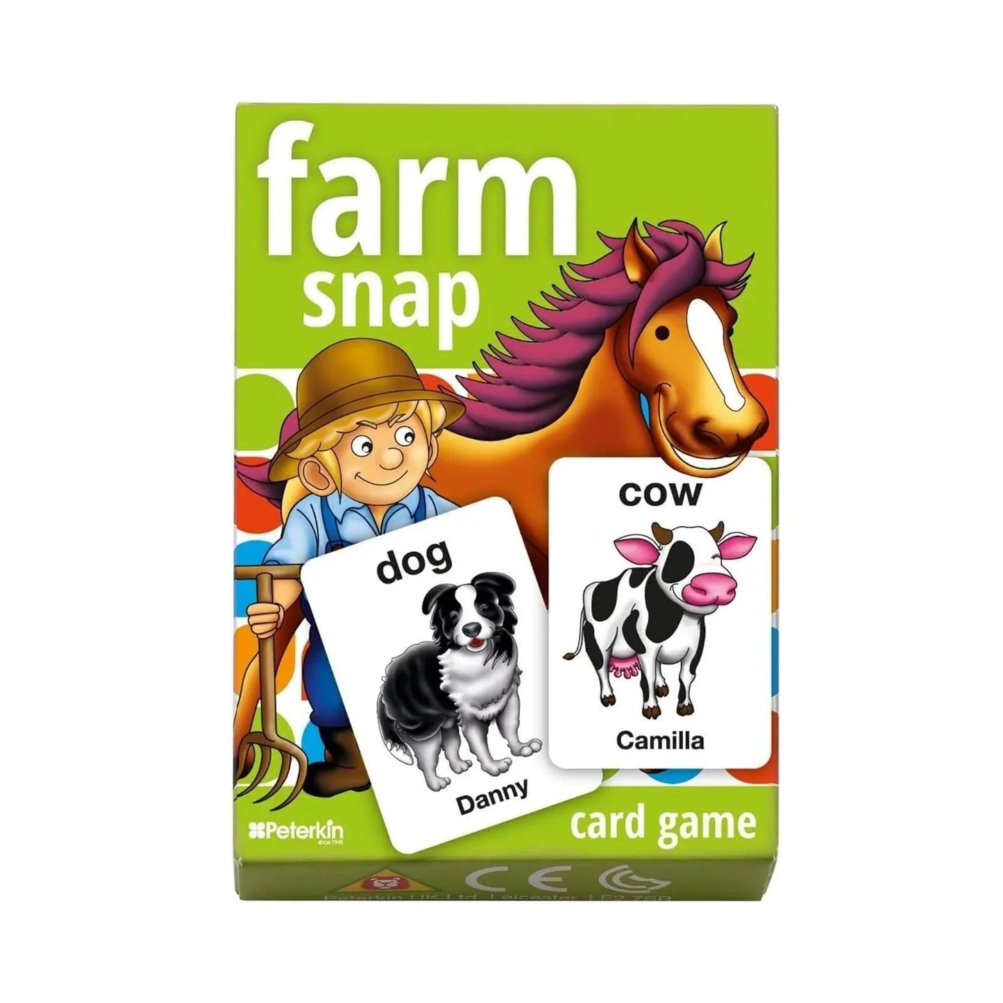 Peterkin Snap Card Game Set - Pack of 4 - mezetto ebebek ebebek