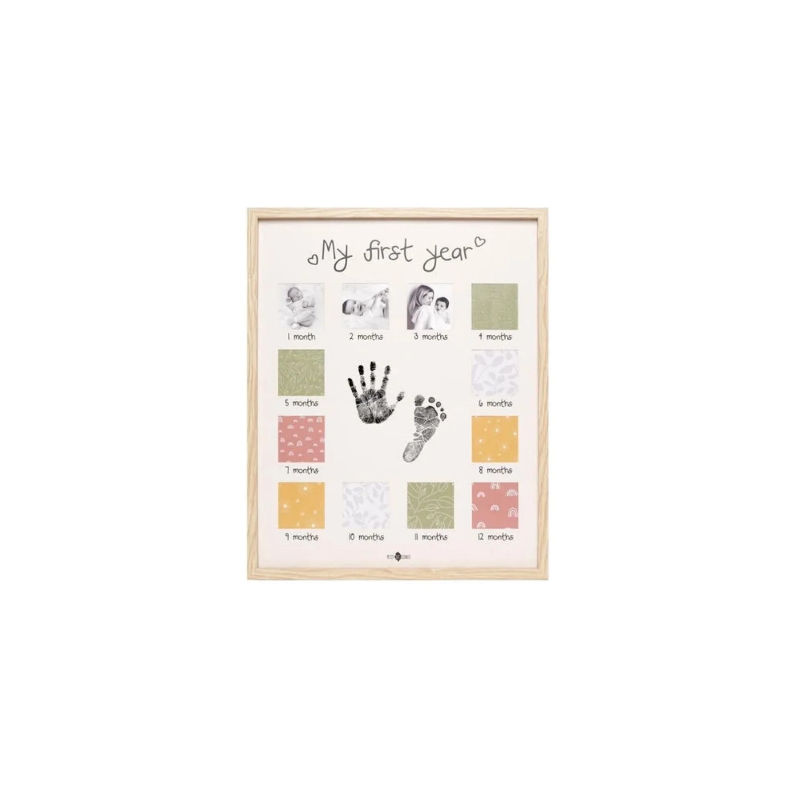 Petit Artichaut My First Year Frame - mezetto ebebek ebebek