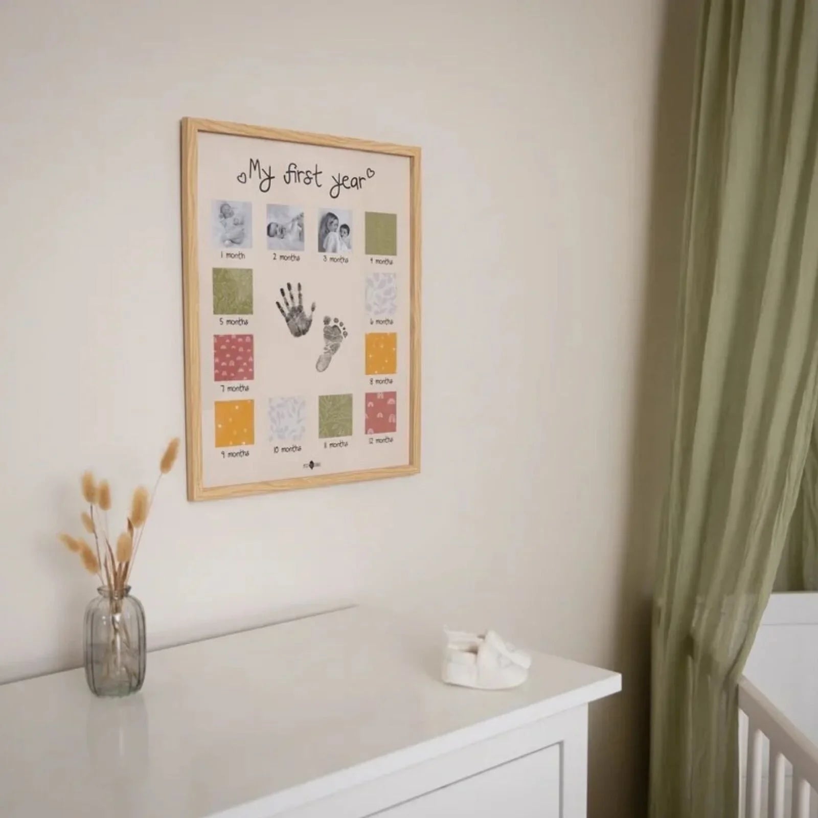 Petit Artichaut My First Year Frame - mezetto ebebek ebebek