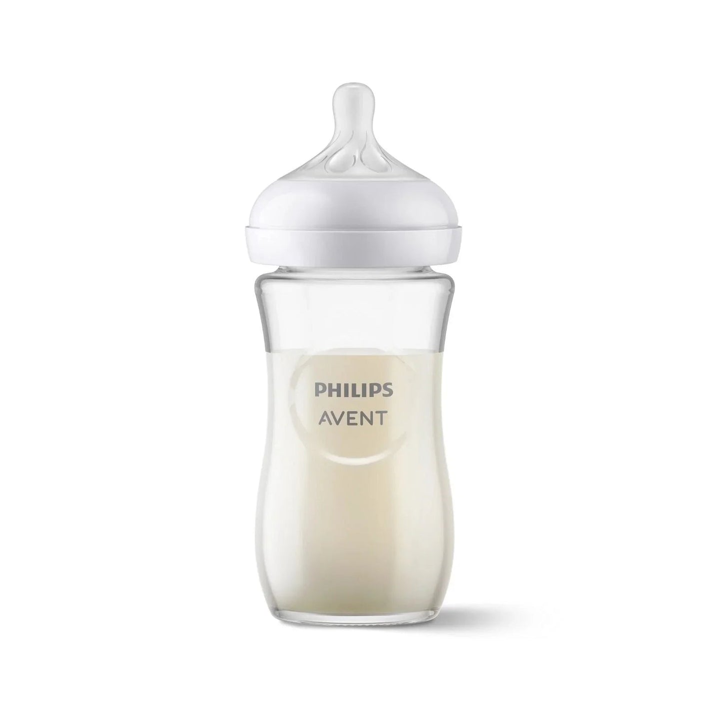 Philips Avent Natural Response Glass Bottle 3 - 6 months 240ml - mezetto ebebek ebebek