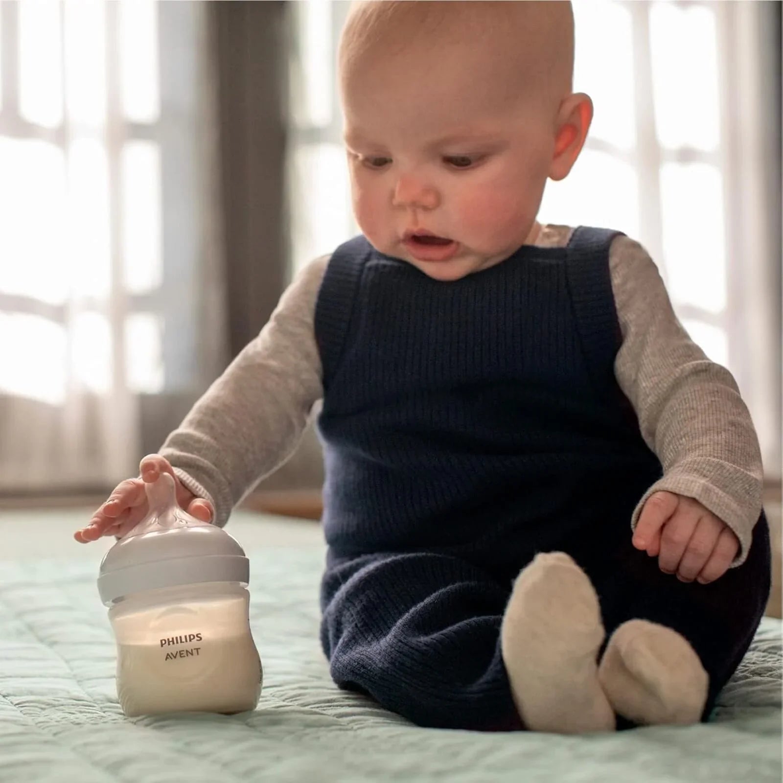 Philips Avent Natural Response PP Bottle 0+ months 125ml - mezetto ebebek ebebek