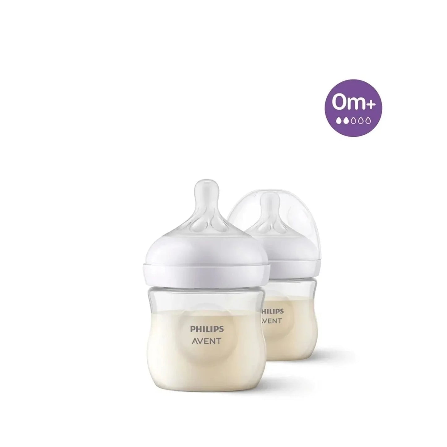 Philips Avent Natural Response PP Bottle Set 125ml Pack of 2 - mezetto ebebek ebebek