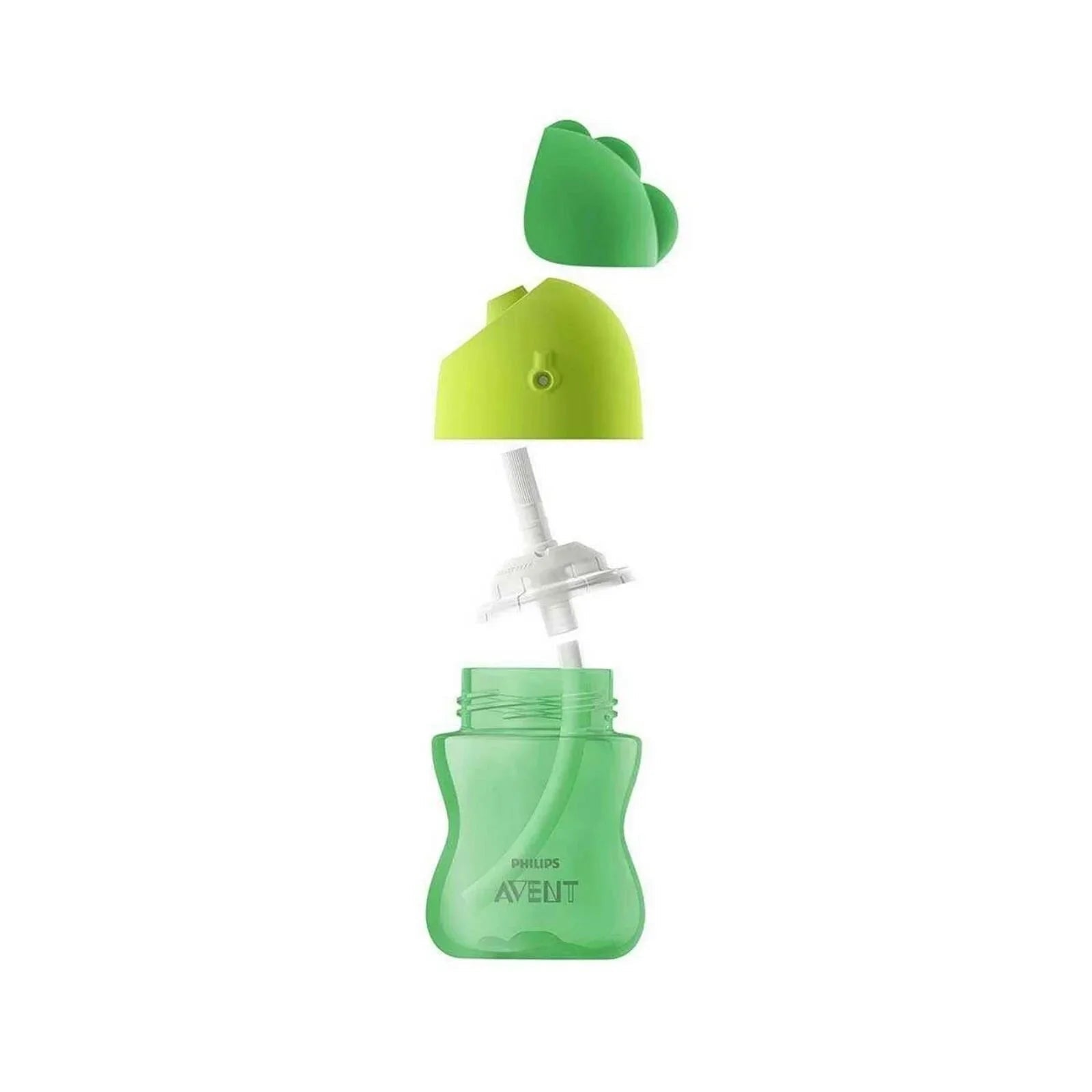 Philips Avent Training Cup with Straw 12+ months 300 ml - Green - mezetto ebebek ebebek