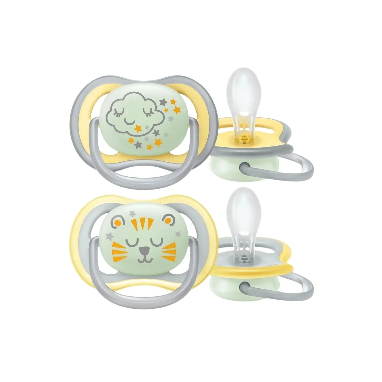 Philips Avent Ultra Air Night Soother 18+ months Pack of 2 - mezetto ebebek ebebek