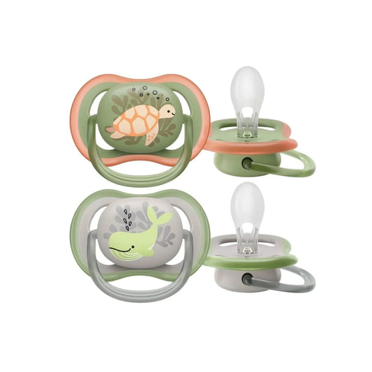 Philips Avent Ultra Air Soother 6 - 18 months Pack of 2 - mezetto ebebek ebebek