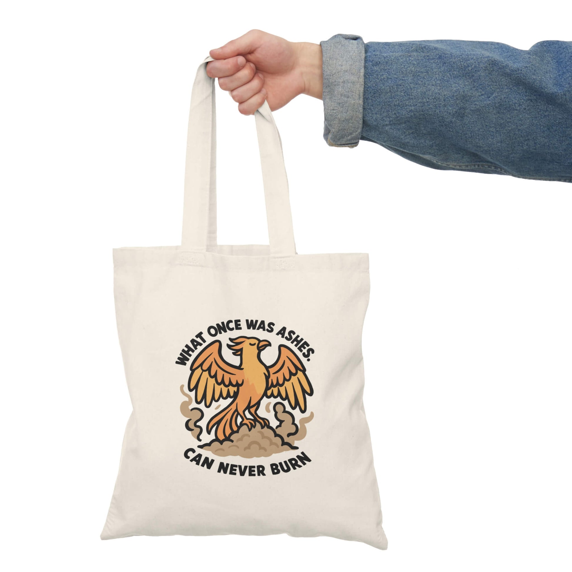 Phoenix Tote Bag – What Once Was Ashes Can Never Burn - mezetto KEOLIX KEOLIX