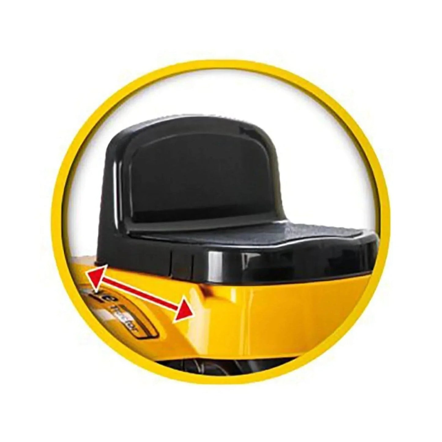 Pilsan Active Ride On Tractor with Pedal - Yellow - mezetto ebebek ebebek