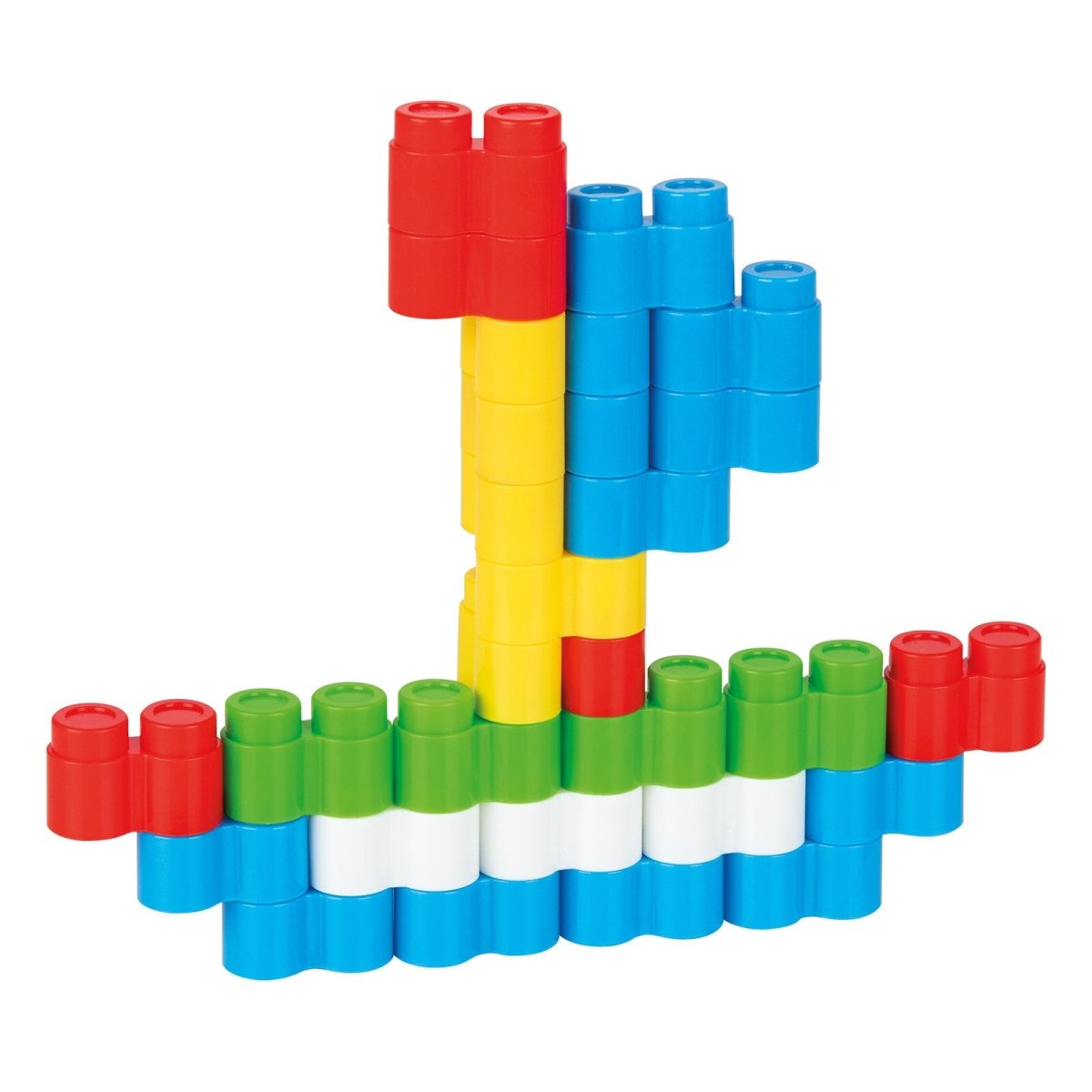 Pilsan Rocket Blocks 224 pcs (in 8 Liter Storage Container) - mezetto ebebek ebebek