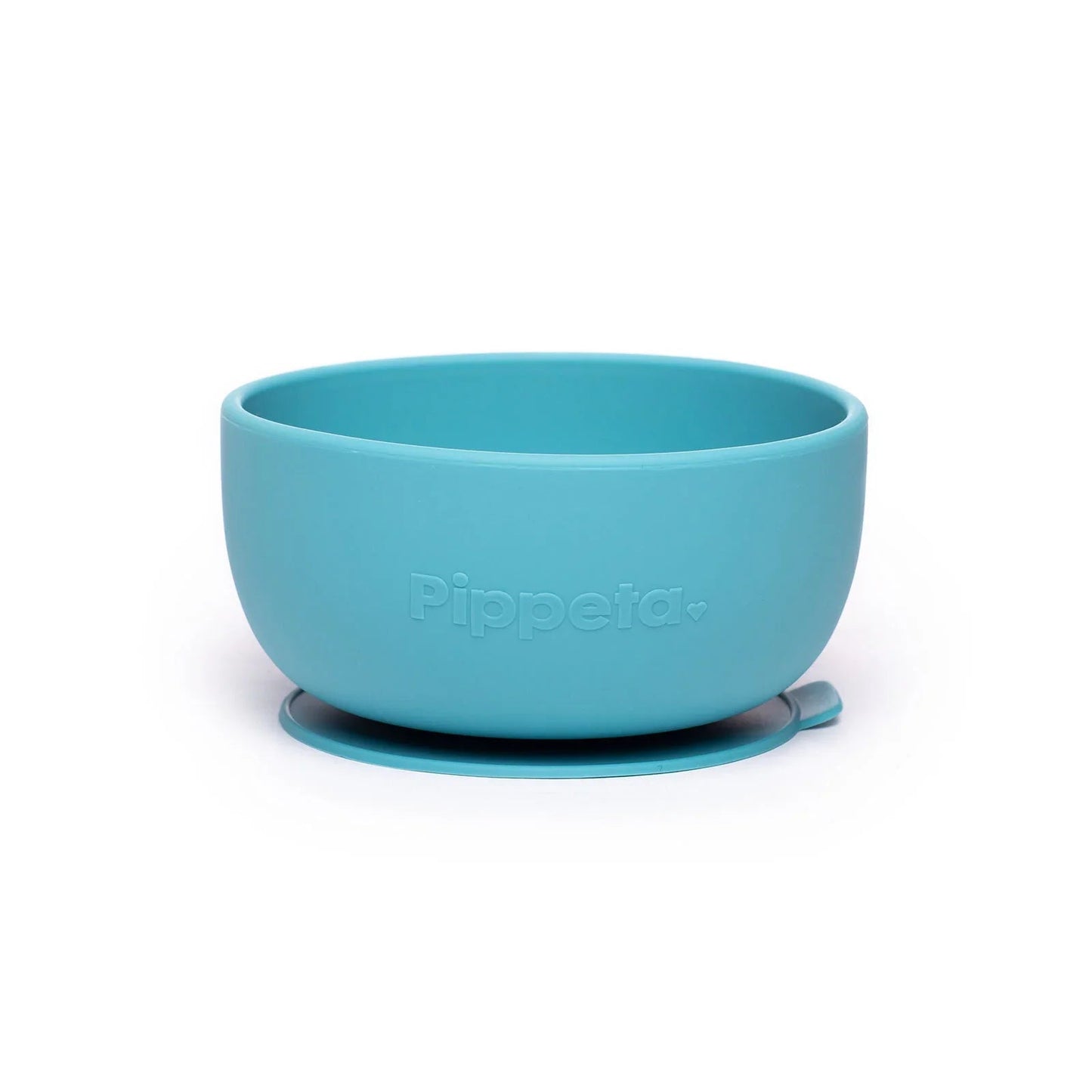 Pippeta Silicone Suction Bowl - Aqua Blue - mezetto ebebek ebebek