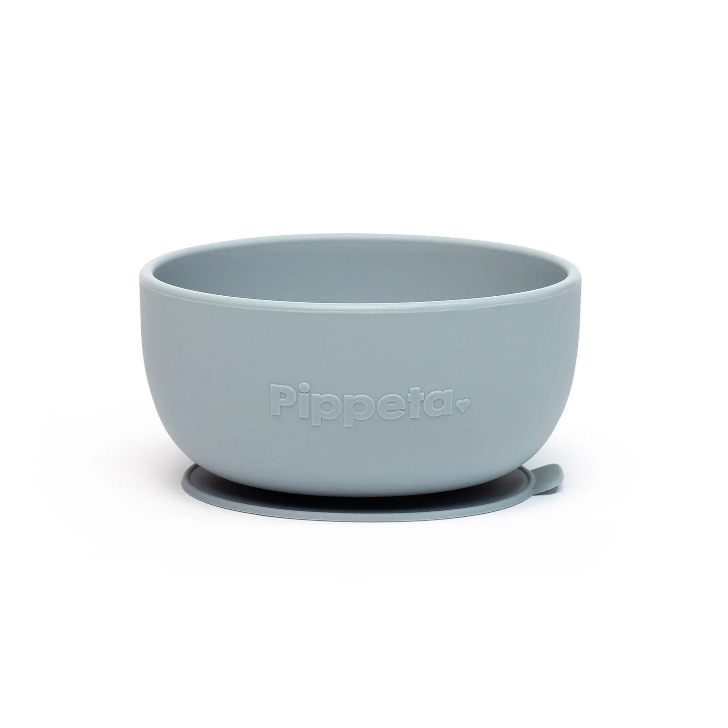Pippeta Silicone Suction Bowl - Sea Salt - mezetto ebebek ebebek