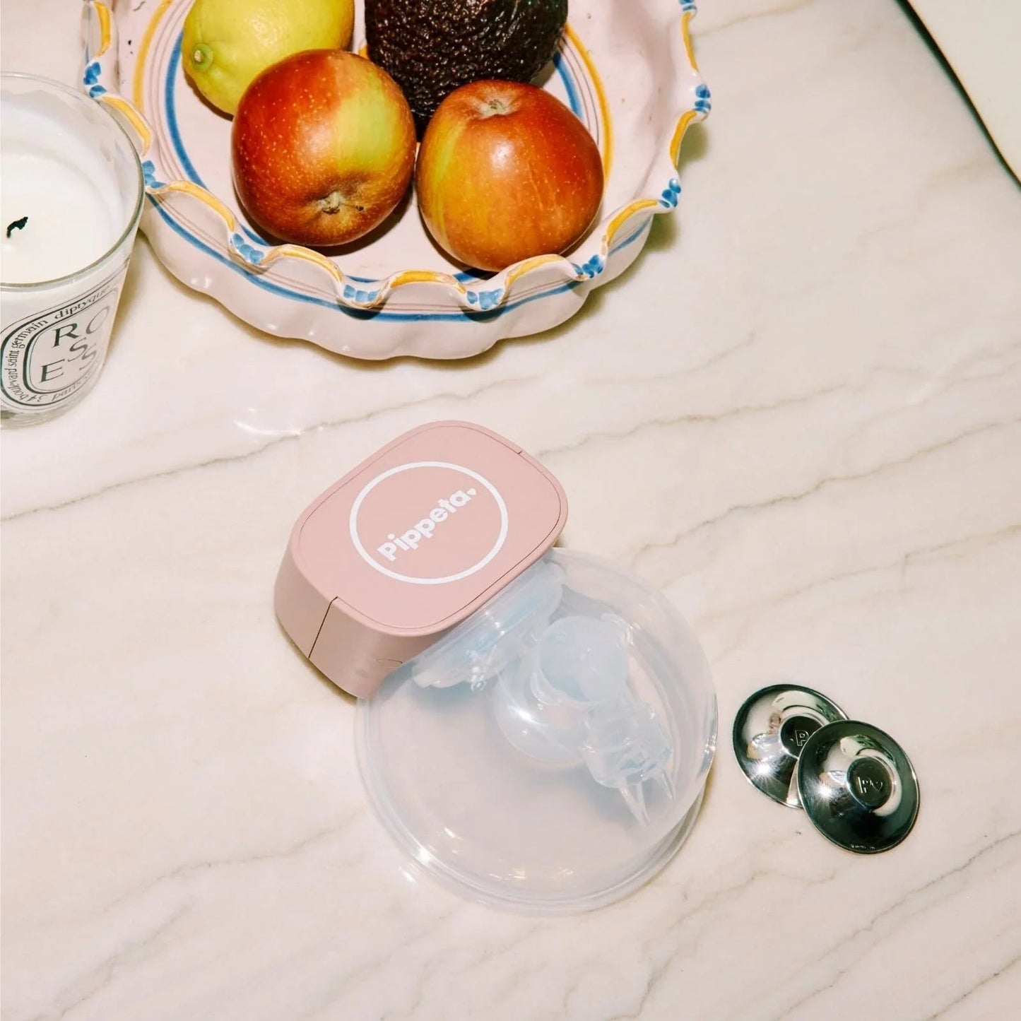 Pippeta Wearable Electric Breast Pump - Ash Rose - mezetto ebebek ebebek