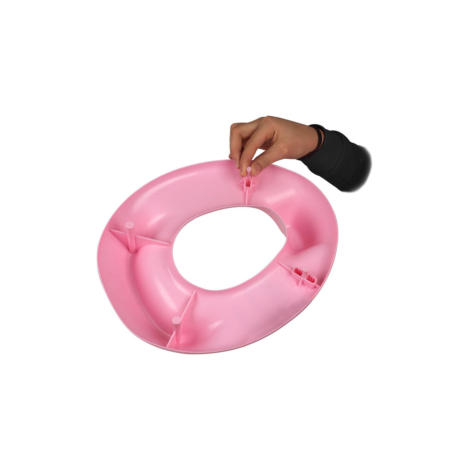 Plastic Toilet Adapter - Pink - mezetto ebebek ebebek