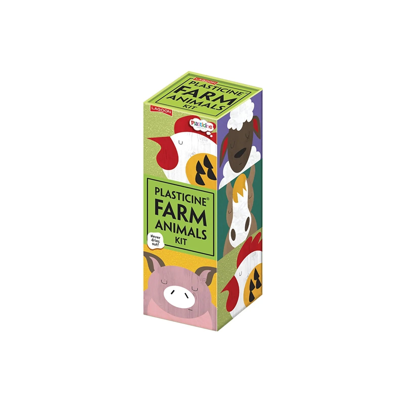 Plasticine Farm Animal Modelling Kit - mezetto ebebek ebebek