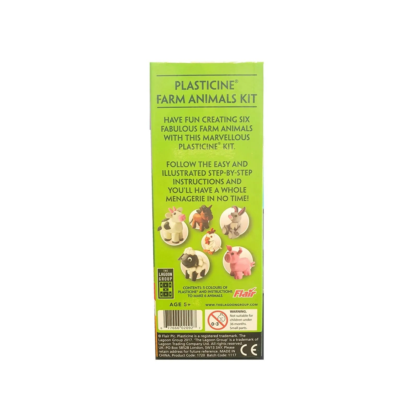 Plasticine Farm Animal Modelling Kit - mezetto ebebek ebebek