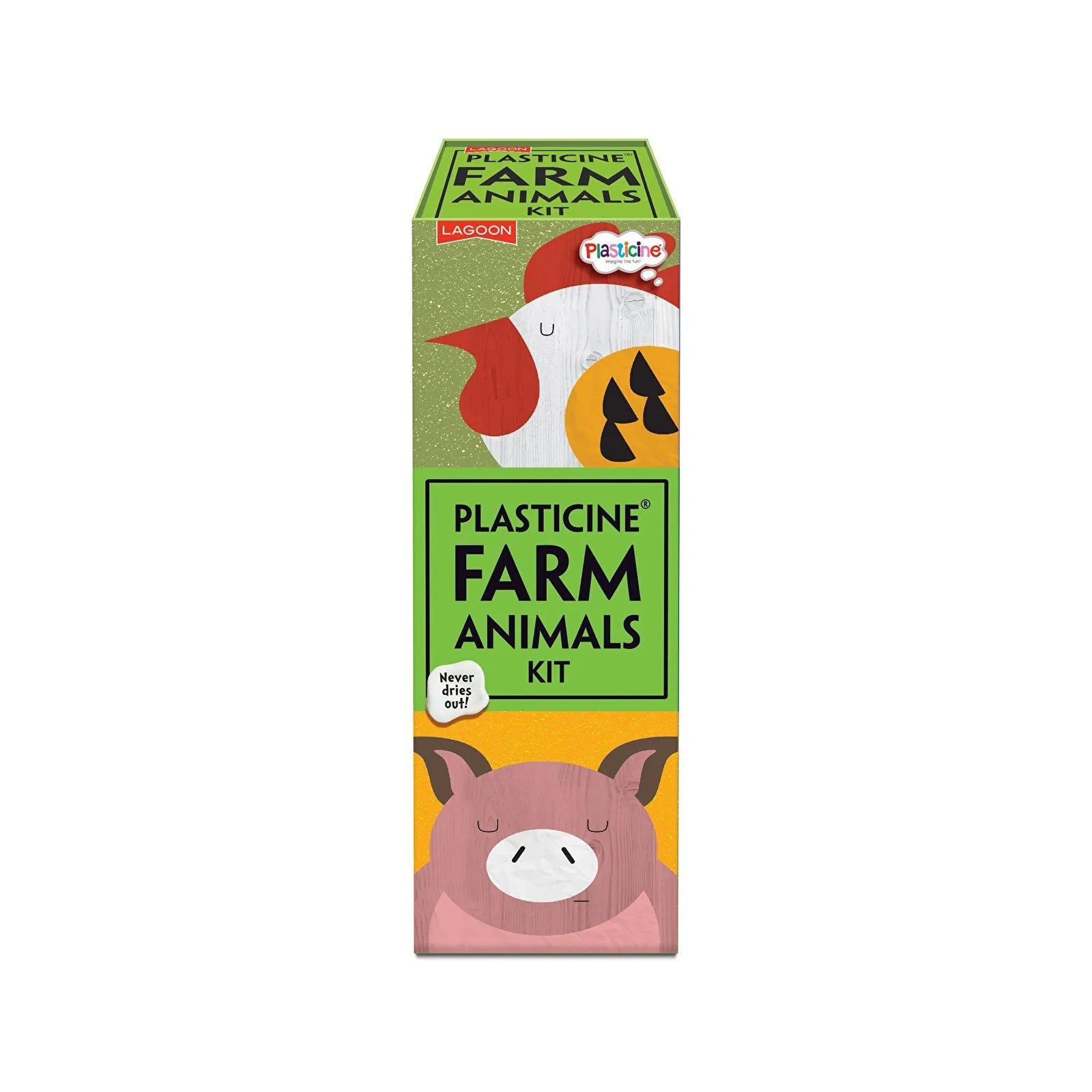 Plasticine Farm Animal Modelling Kit - mezetto ebebek ebebek