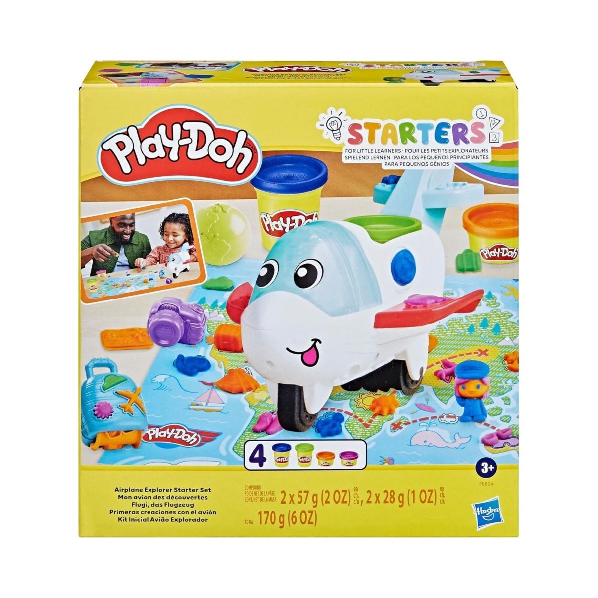 Play - Doh Airplane Explorer Starter Set - mezetto ebebek ebebek