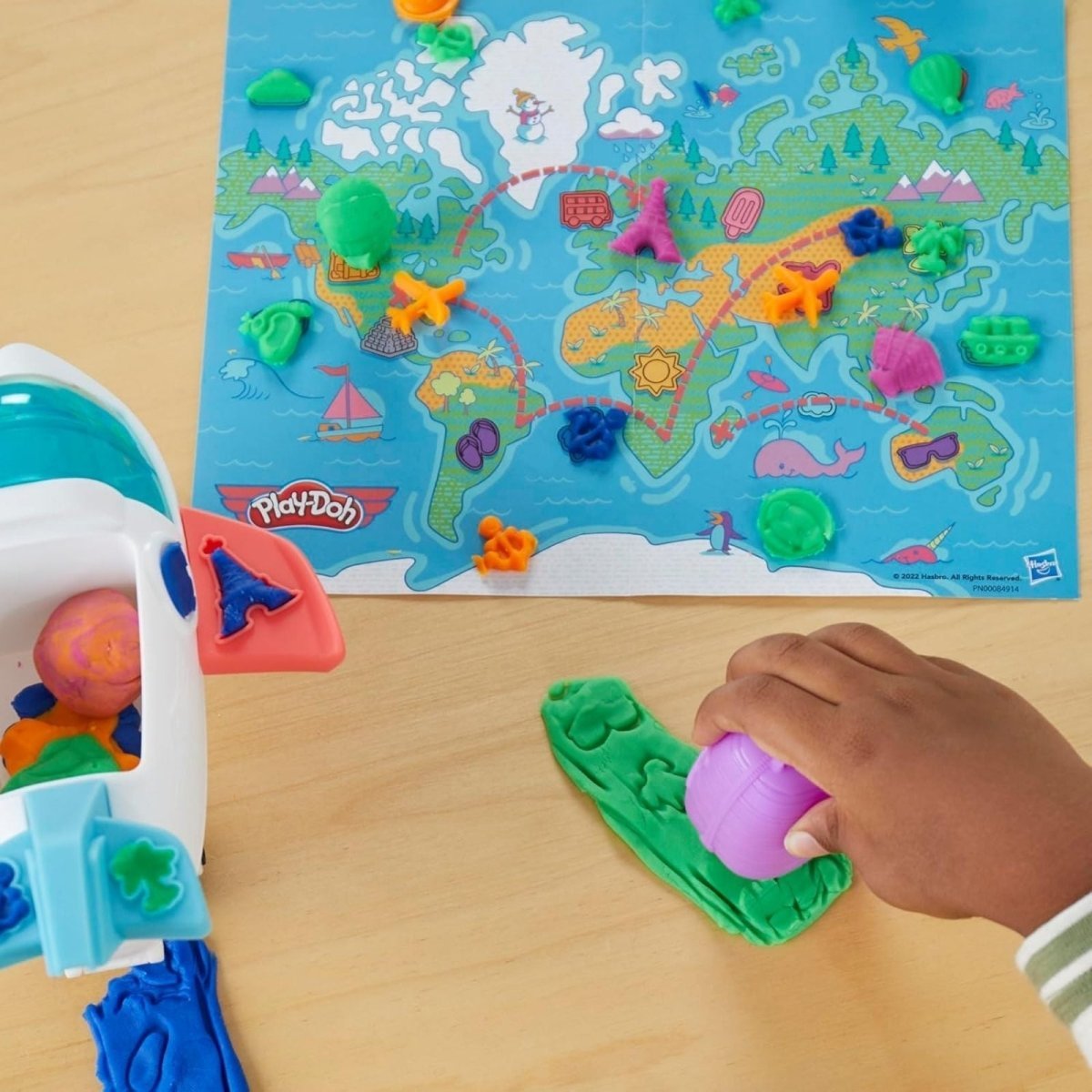 Play - Doh Airplane Explorer Starter Set - mezetto ebebek ebebek