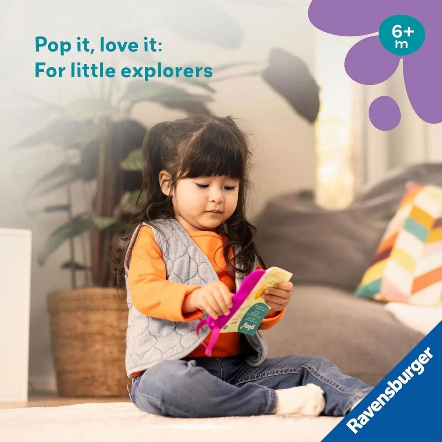 Play+ Flip & Pop Colours Book - mezetto ebebek ebebek