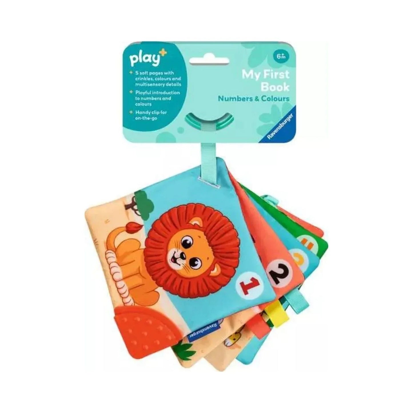 Play+ My First Book Numbers & Colours - mezetto ebebek ebebek