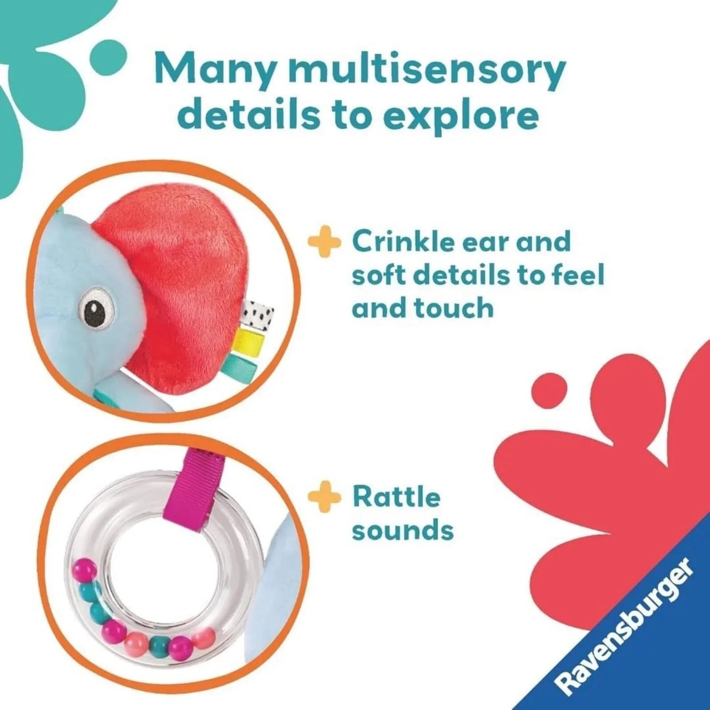Play+ Play & Explore Elephant - mezetto ebebek ebebek