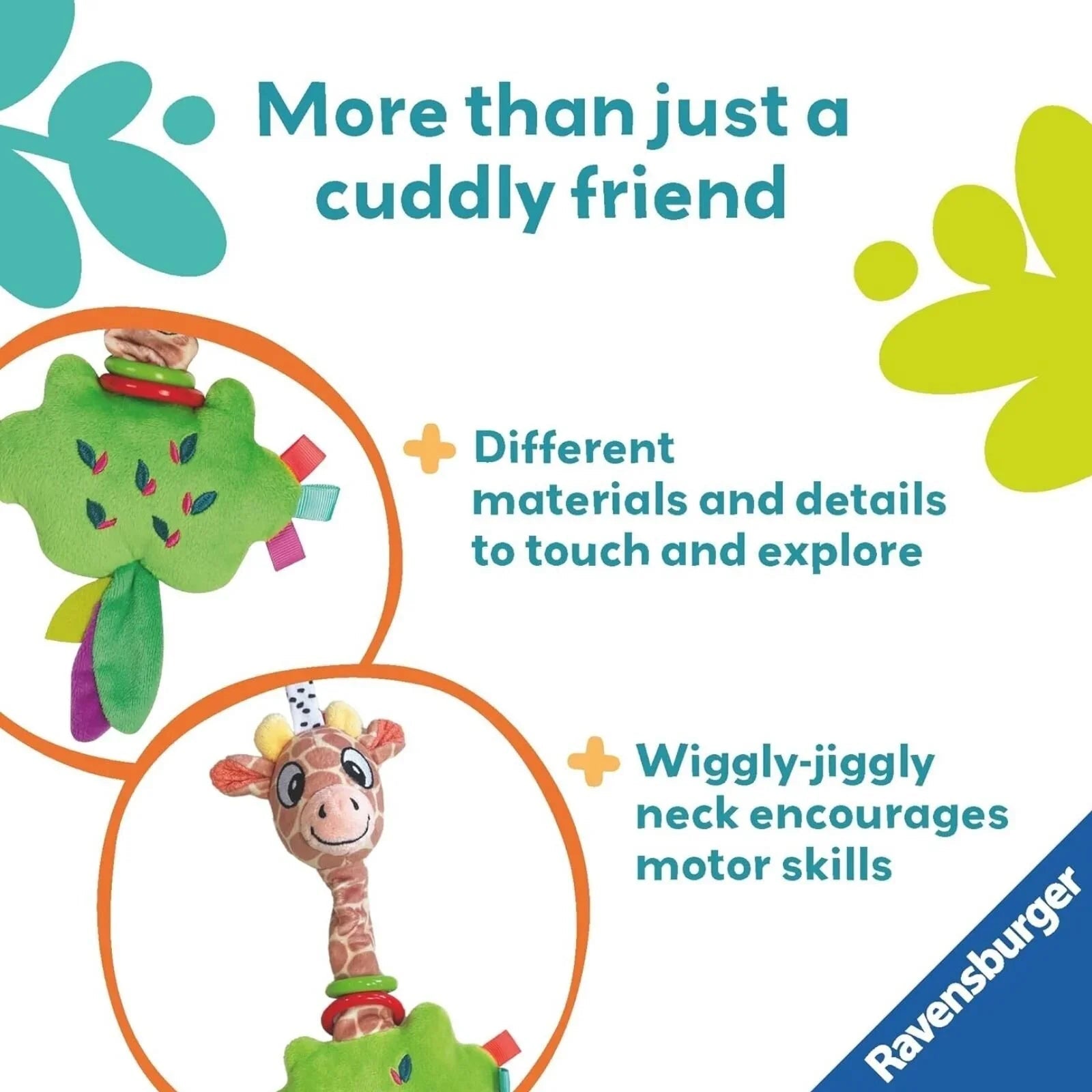 Play+ Pull & Wiggle Giraffe - mezetto ebebek ebebek