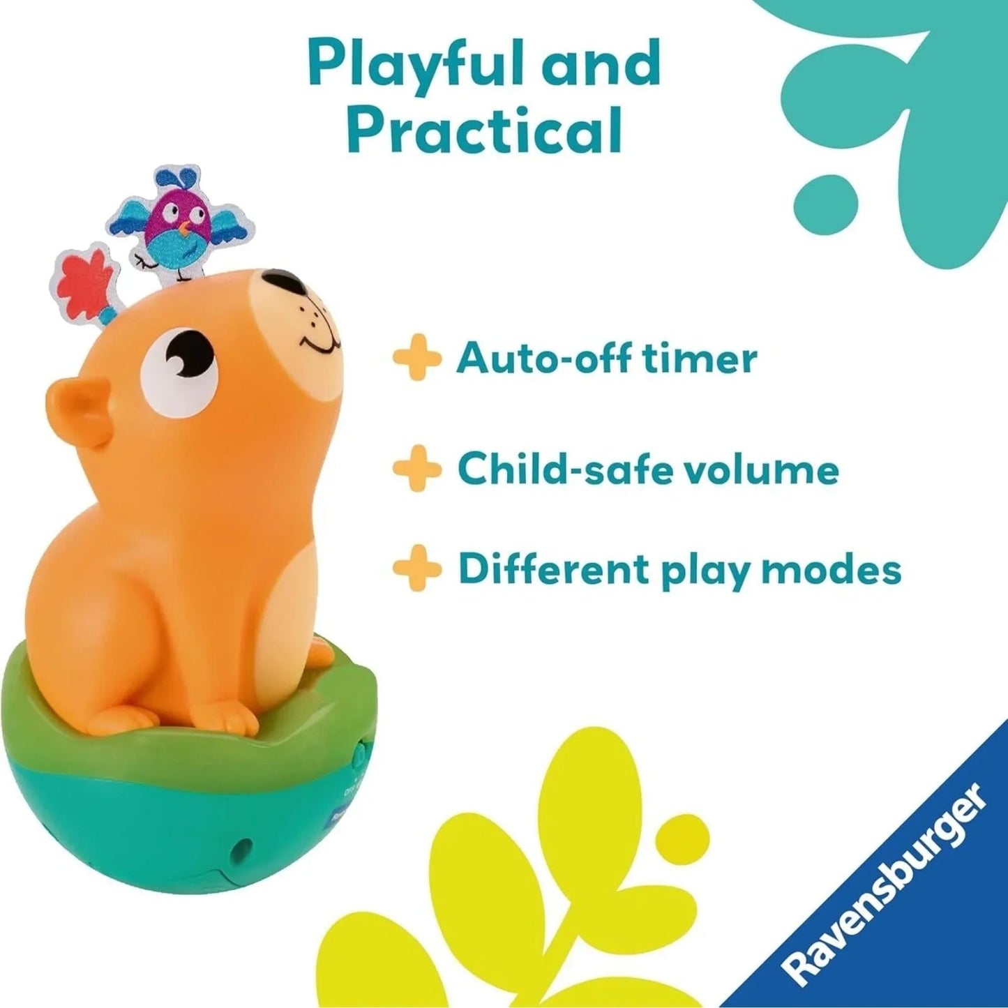 Play+ Push & Listen Roly Poly Capybara - mezetto ebebek ebebek