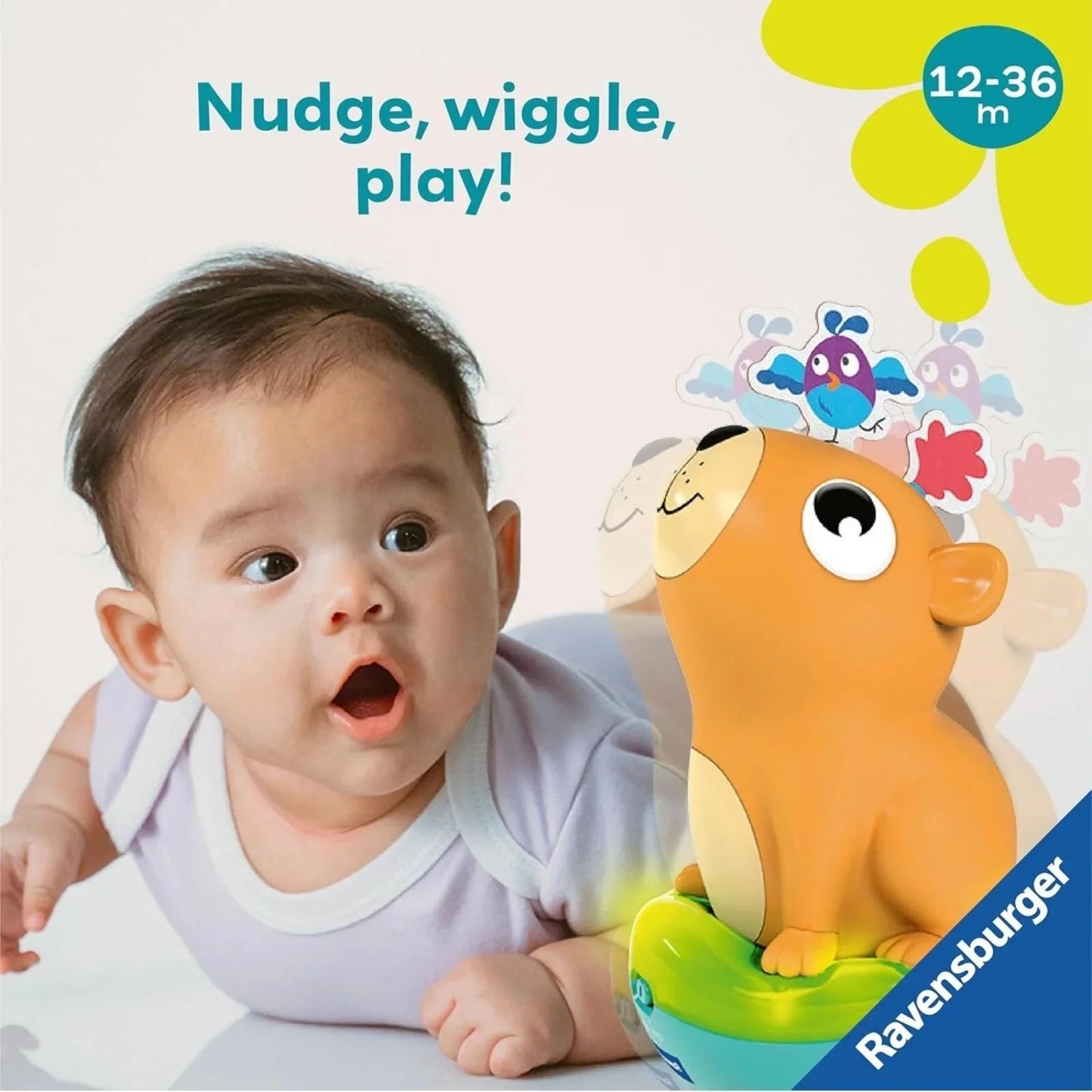 Play+ Push & Listen Roly Poly Capybara - mezetto ebebek ebebek
