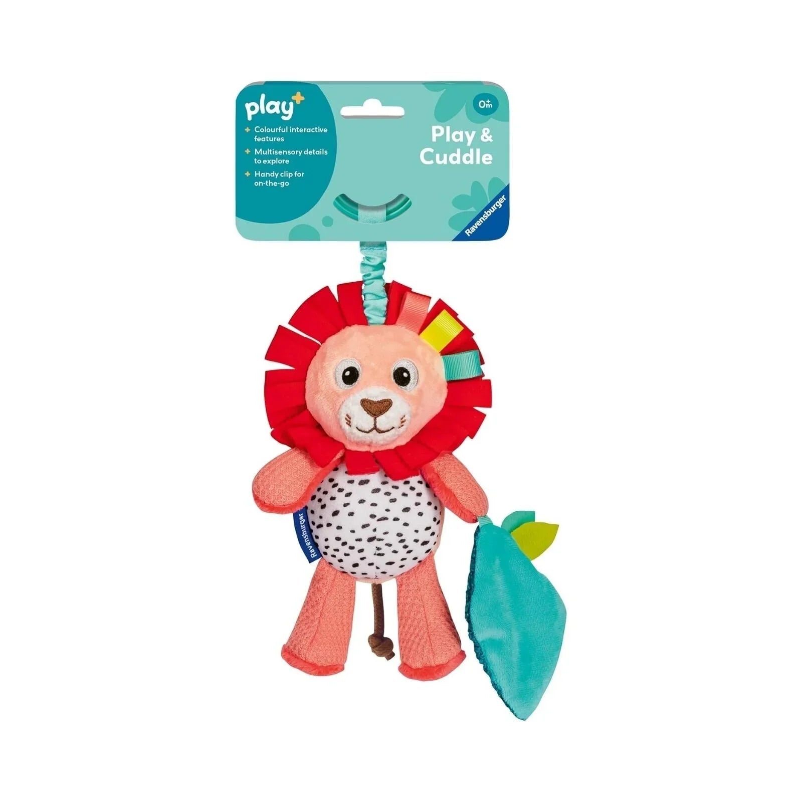 Play+ Shake & Rattle Lion - mezetto ebebek ebebek