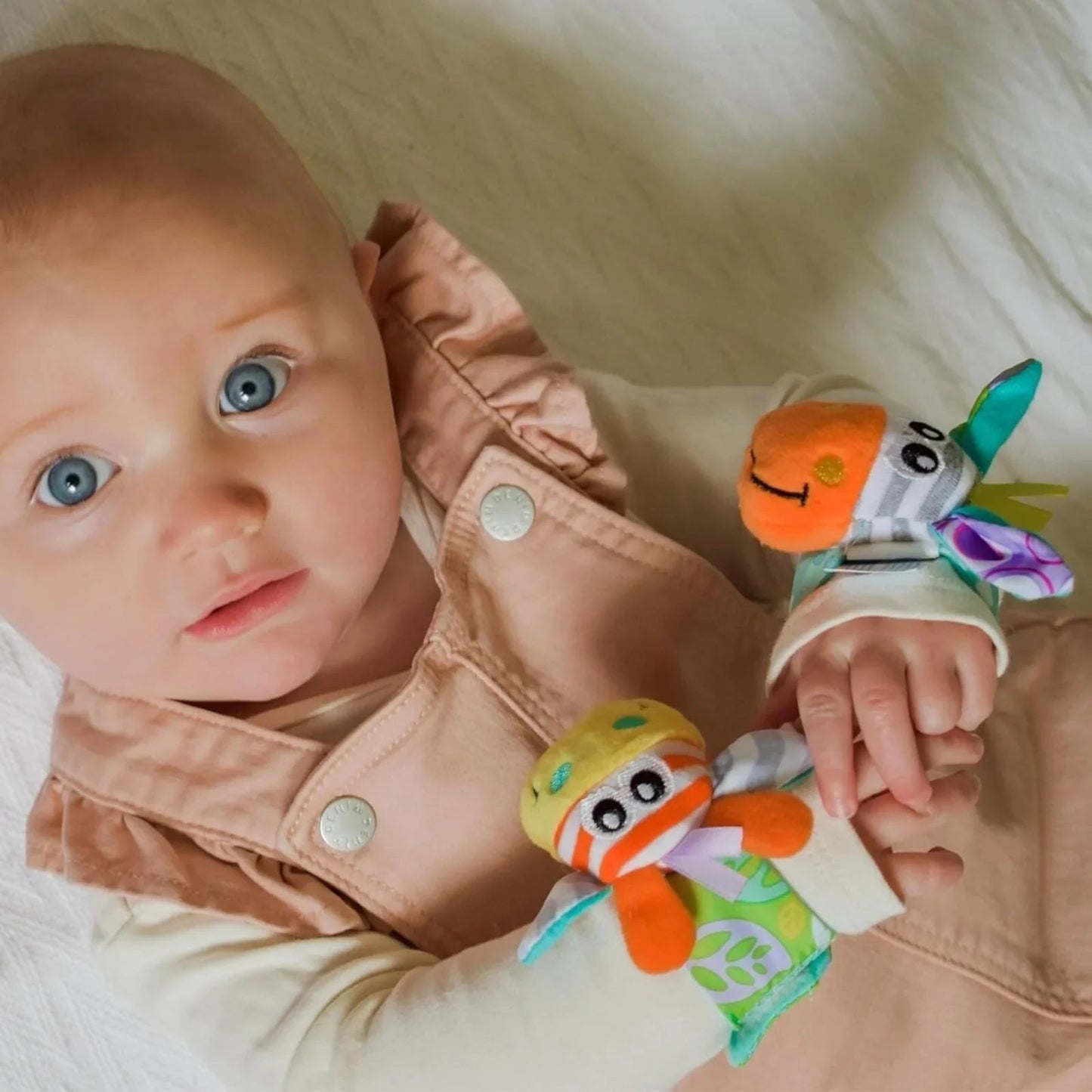 Playgro Jungle Wrist Rattle & Foot Finder - mezetto ebebek ebebek