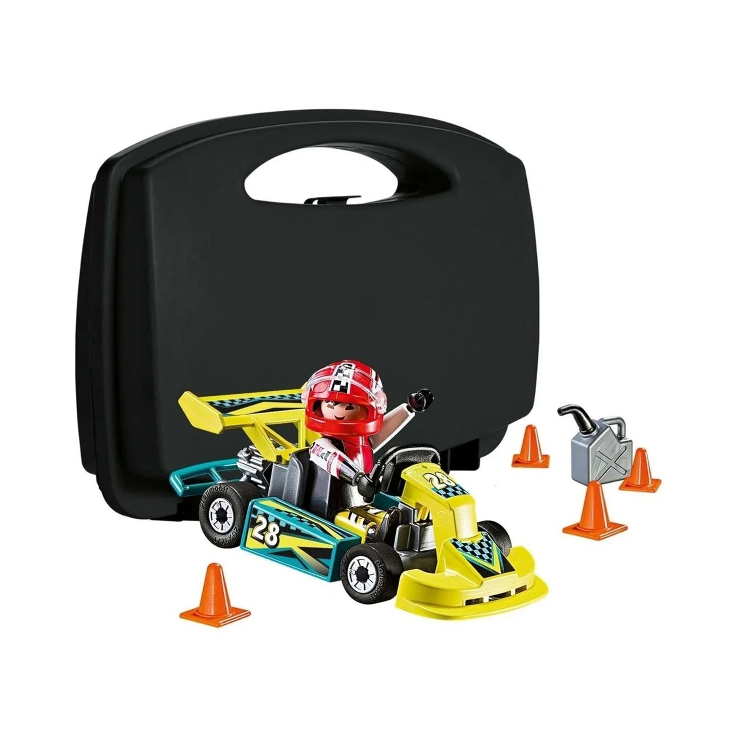 Playmobil Action Go - Kart Racer Small Carry Case 9322 - mezetto ebebek ebebek