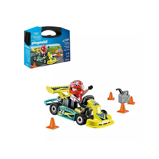 Playmobil Action Go - Kart Racer Small Carry Case 9322 - mezetto ebebek ebebek