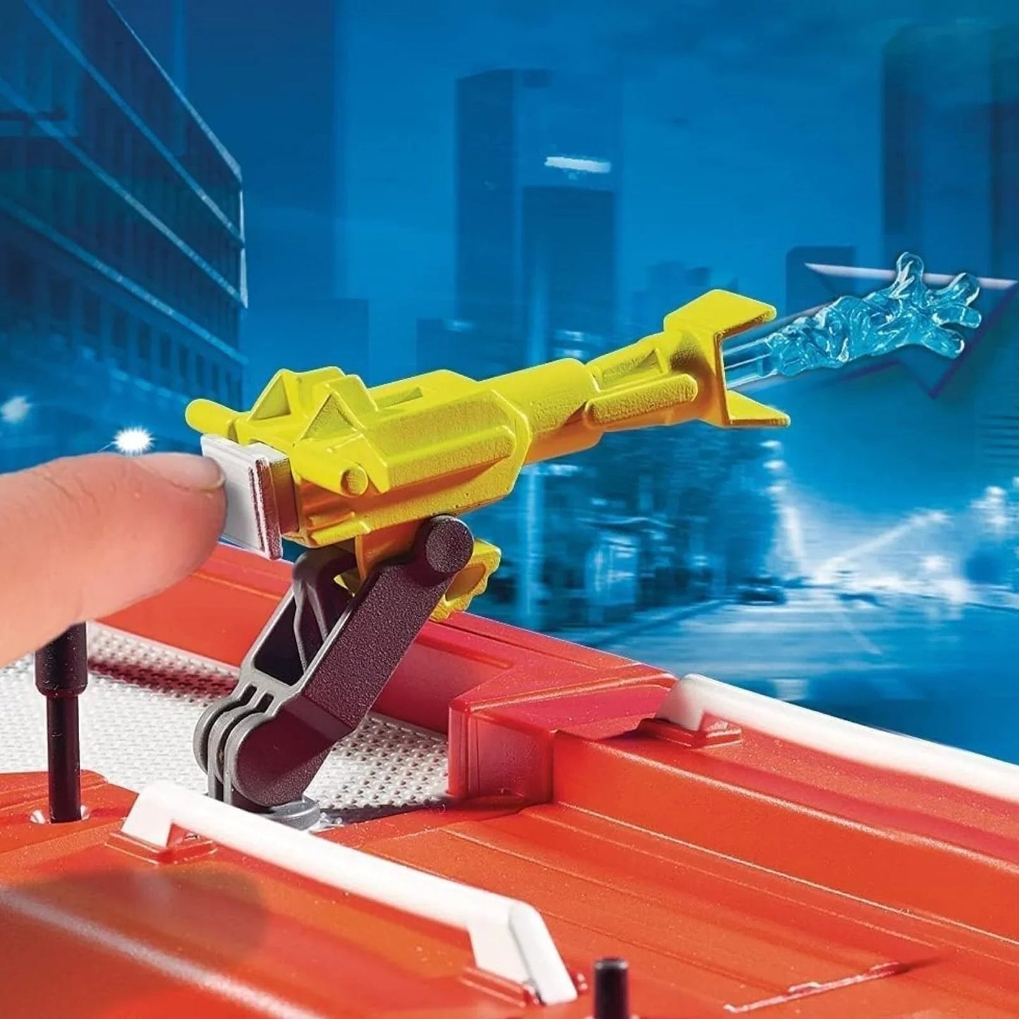 Playmobil City Action Fire Engine with Working Water Cannon 9464 - mezetto ebebek ebebek