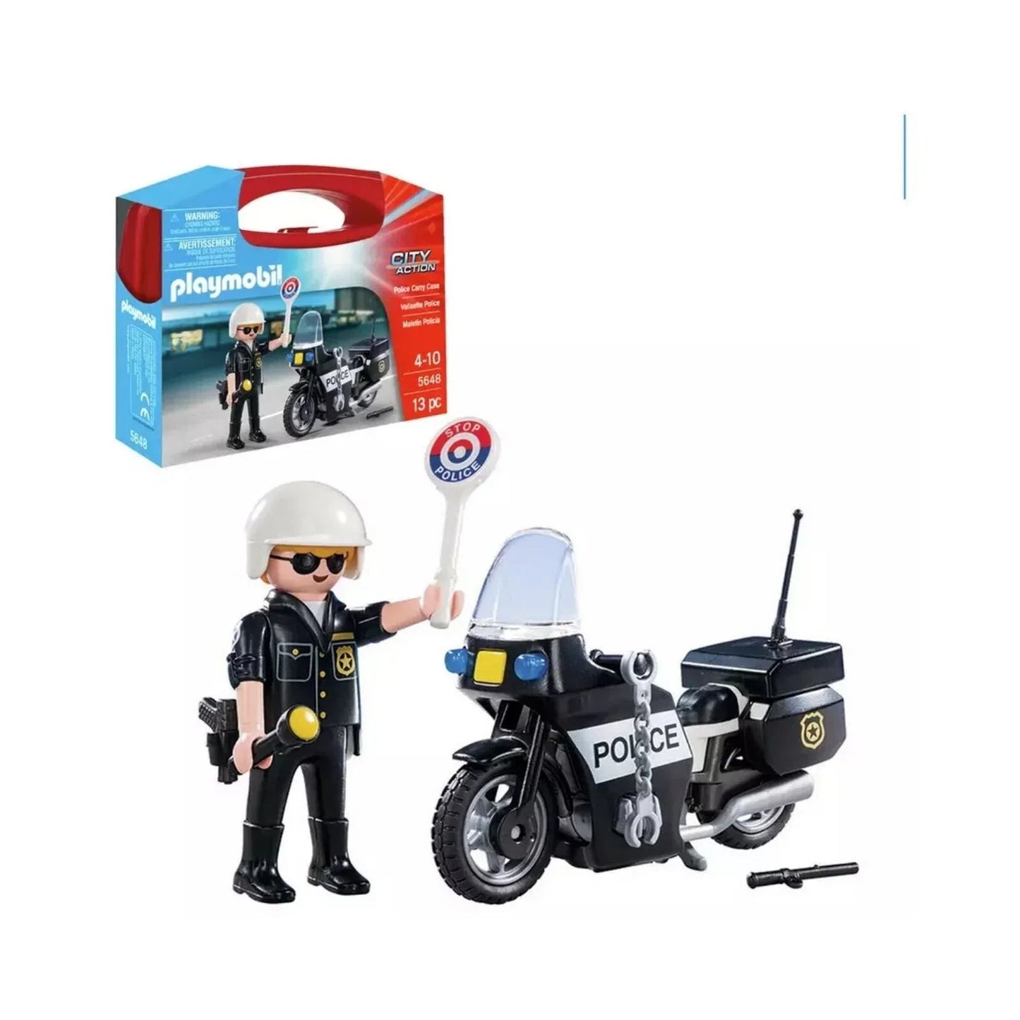 Playmobil City Action Police Small Carry Case 5648 - mezetto ebebek ebebek