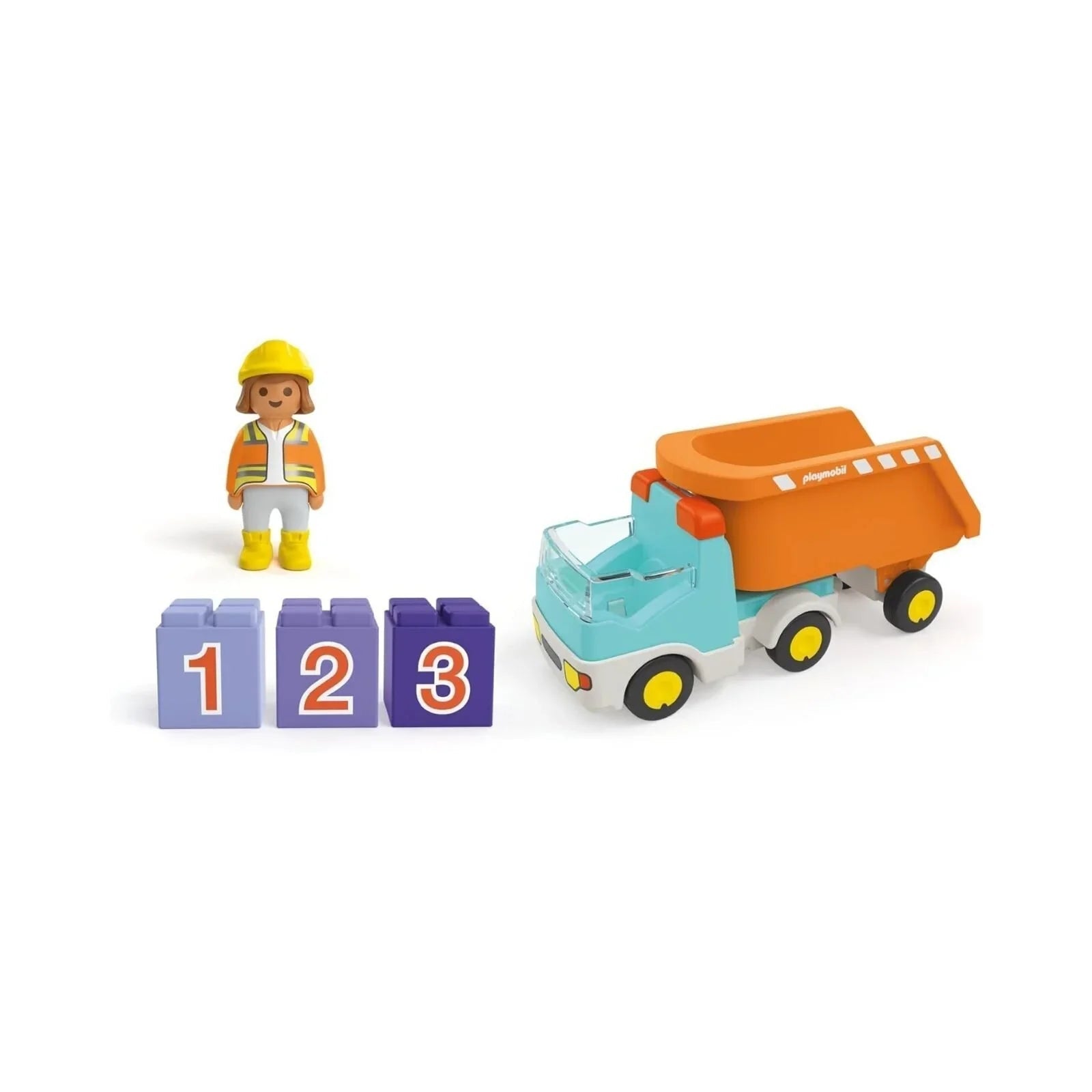 Playmobil Junior 71685 Dump Truck - mezetto ebebek ebebek