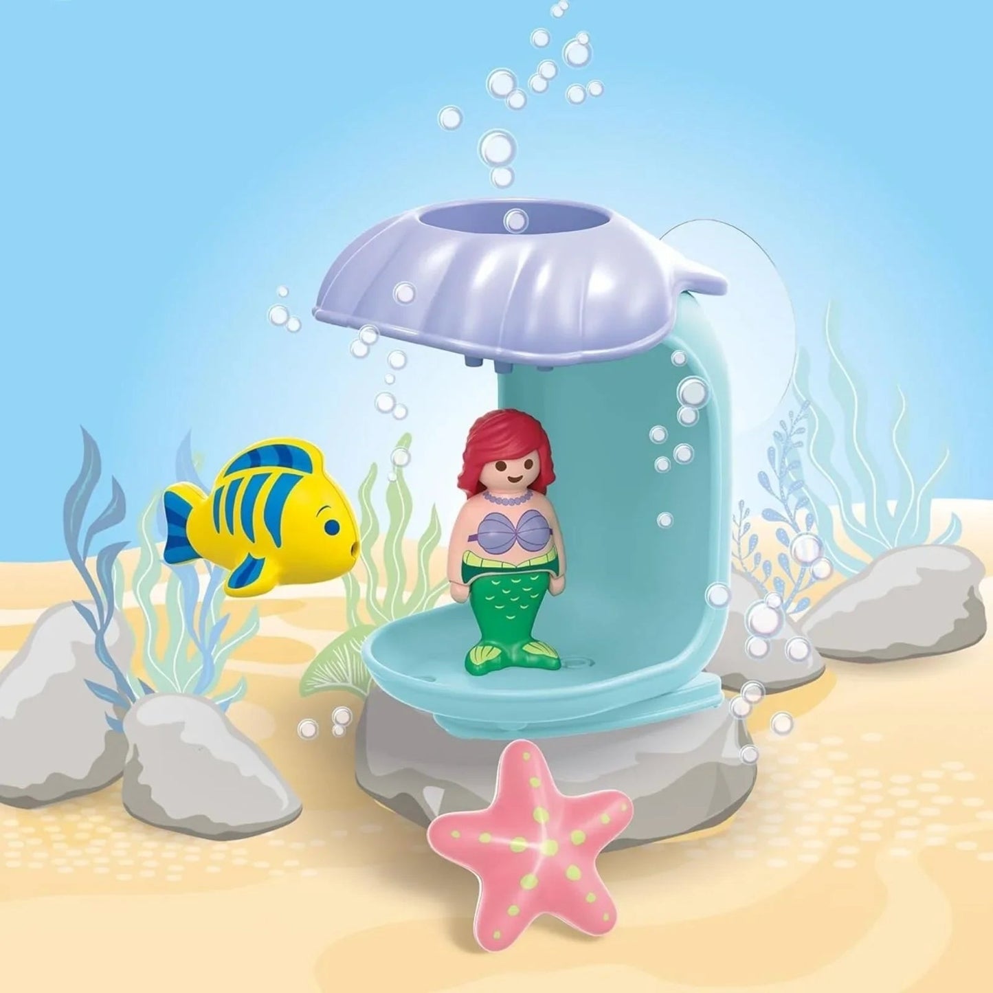 Playmobil Junior Aqua & Disney 71460 Ariel's Shell Shower - mezetto ebebek ebebek
