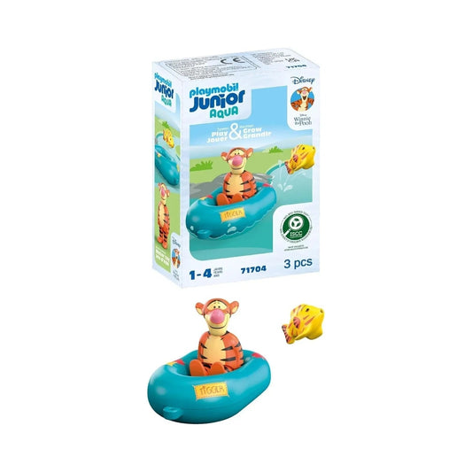 Playmobil Junior & Disney 71704 Tigger's Rubber Boat Ride - mezetto ebebek ebebek