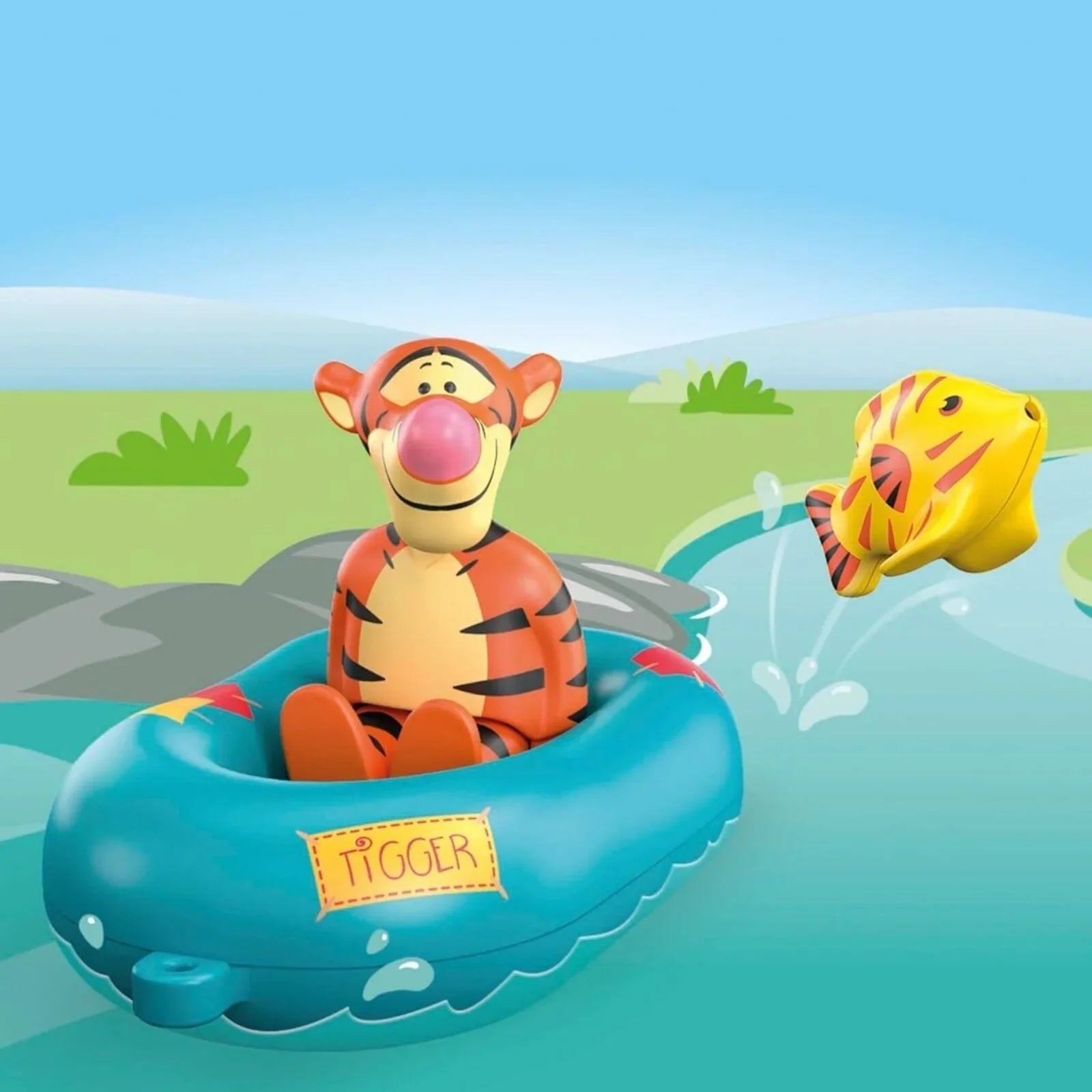 Playmobil Junior & Disney 71704 Tigger's Rubber Boat Ride - mezetto ebebek ebebek