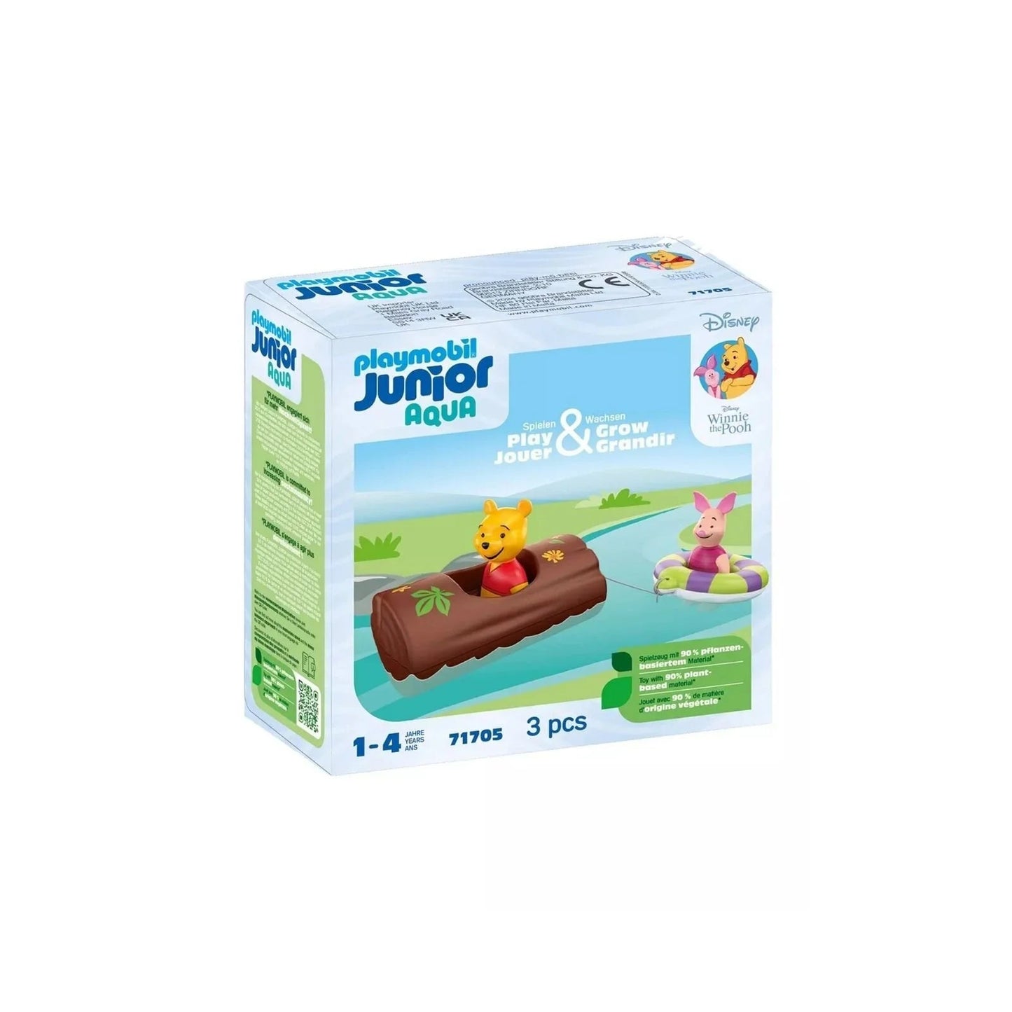 Playmobil Junior & Disney 71705 Winnie The Pooh's & Piglet's Water Adventure - mezetto ebebek ebebek
