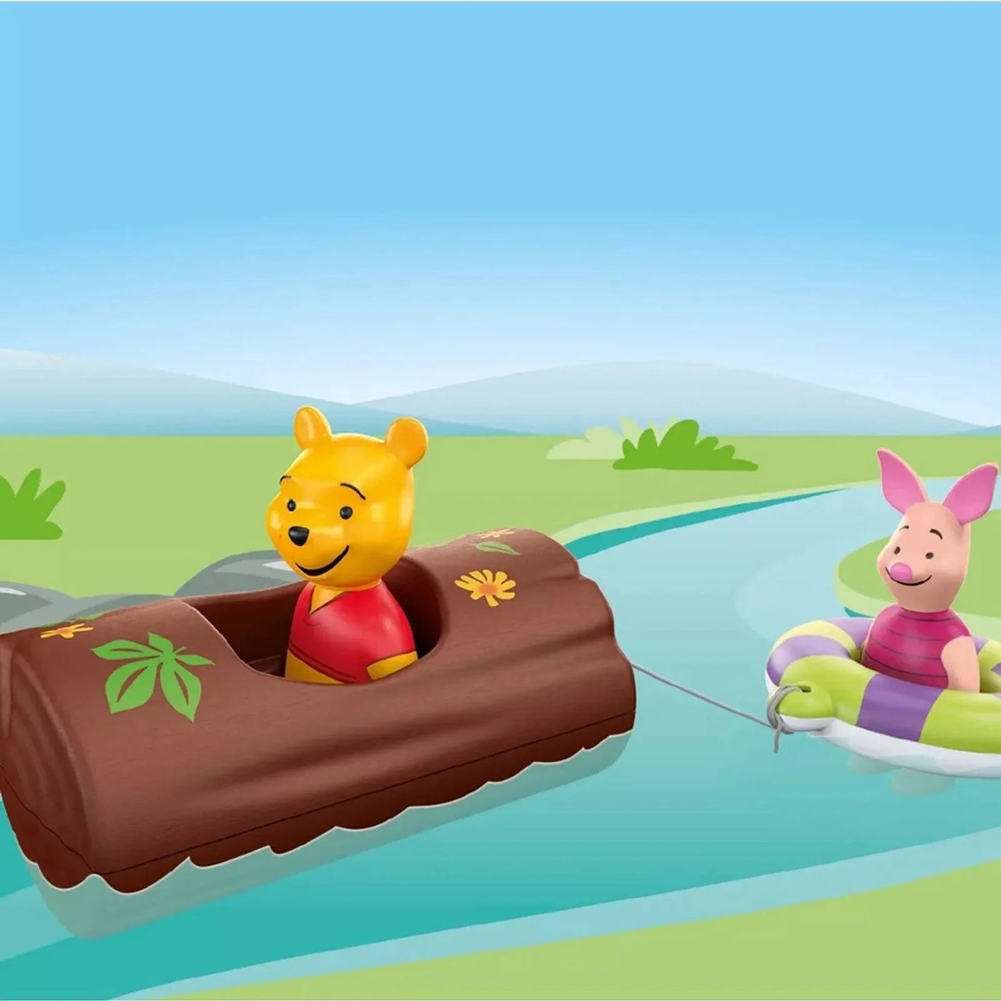 Playmobil Junior & Disney 71705 Winnie The Pooh's & Piglet's Water Adventure - mezetto ebebek ebebek