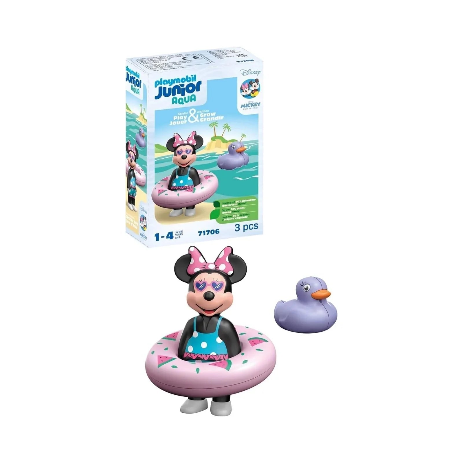 Playmobil Junior Disney Minnie Mouse's Beach Trip 71706 - mezetto ebebek ebebek