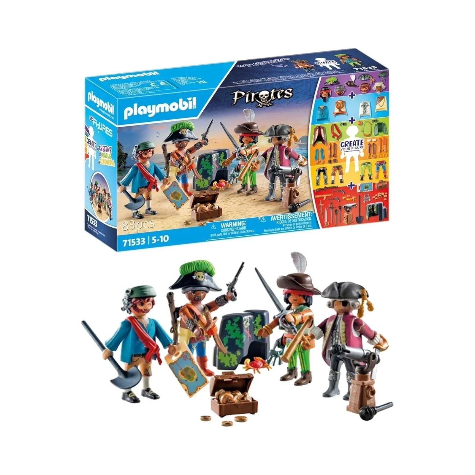 Playmobil My Figures 71533 Pirates - mezetto ebebek ebebek