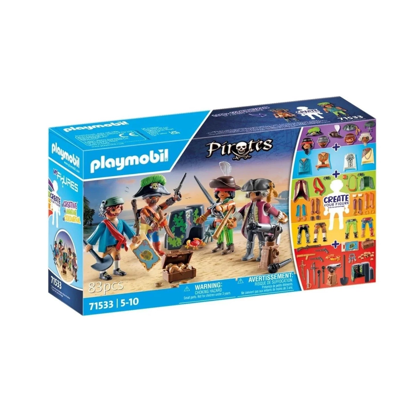 Playmobil My Figures 71533 Pirates - mezetto ebebek ebebek
