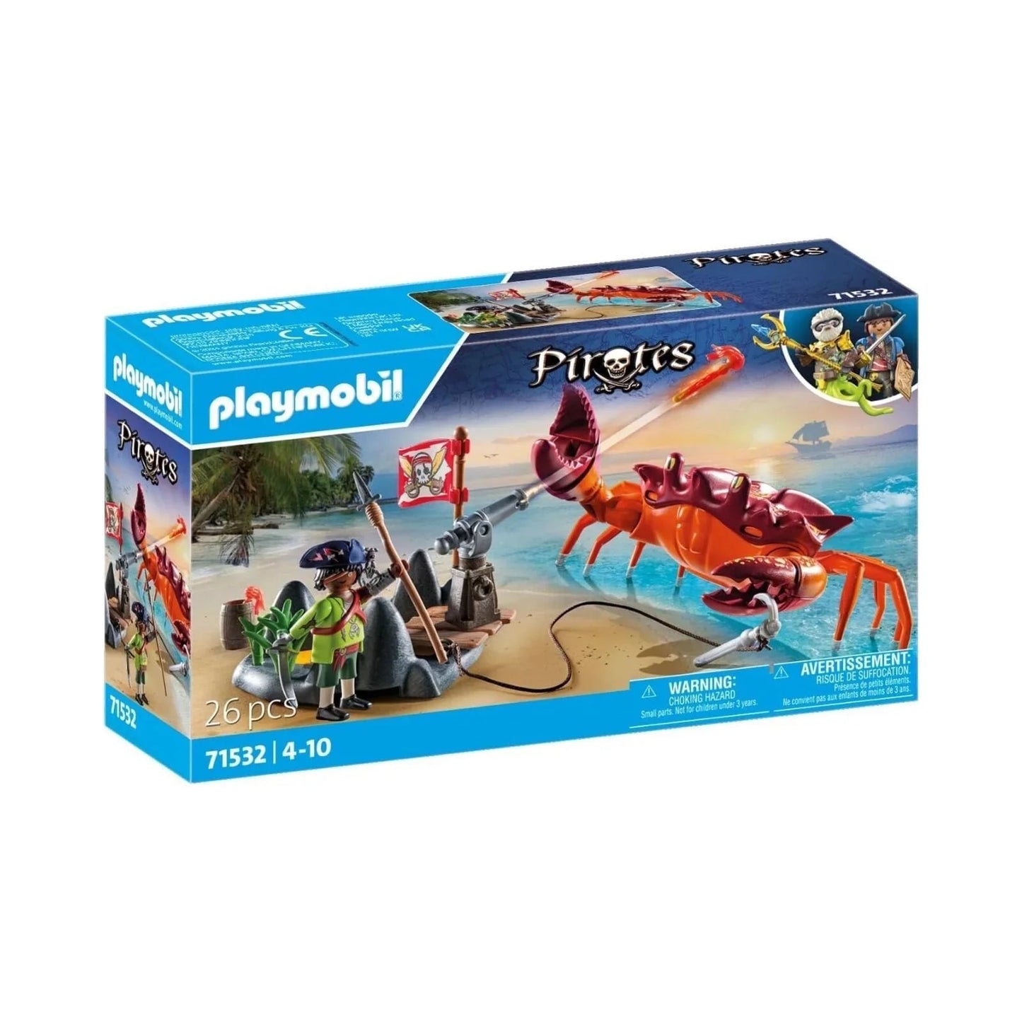 Playmobil Pirates 71532 Giant Battle Crab - mezetto ebebek ebebek