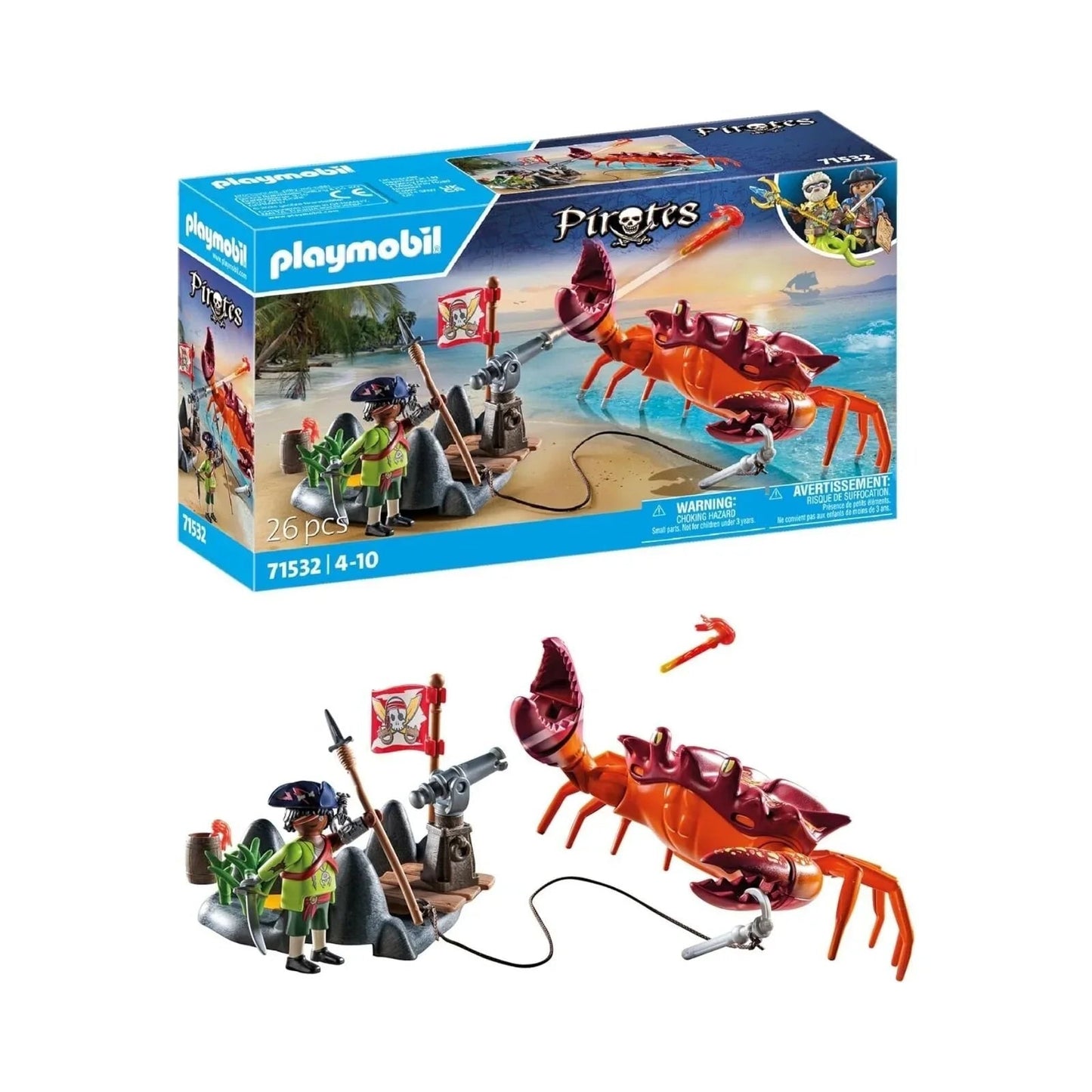 Playmobil Pirates 71532 Giant Battle Crab - mezetto ebebek ebebek