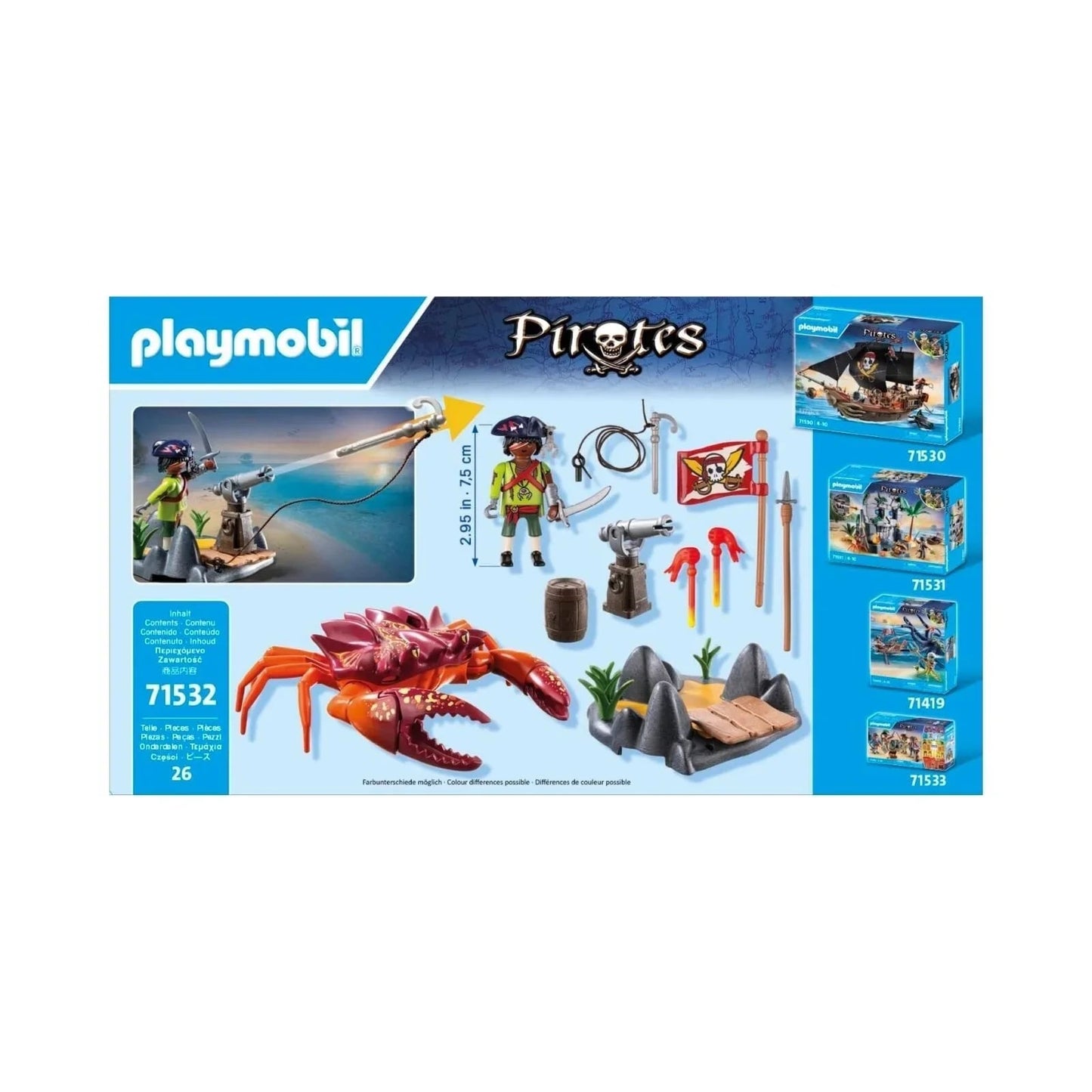 Playmobil Pirates 71532 Giant Battle Crab - mezetto ebebek ebebek