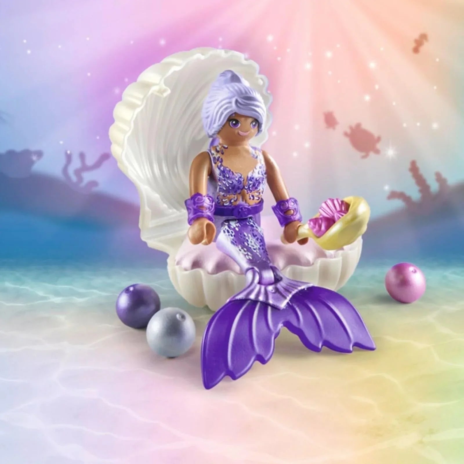 Playmobil Princess Magic 71502 Mermaid with Pearl Seashell - mezetto ebebek ebebek